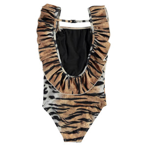 Molo Nathalie Swimsuit - Tiger Stripes