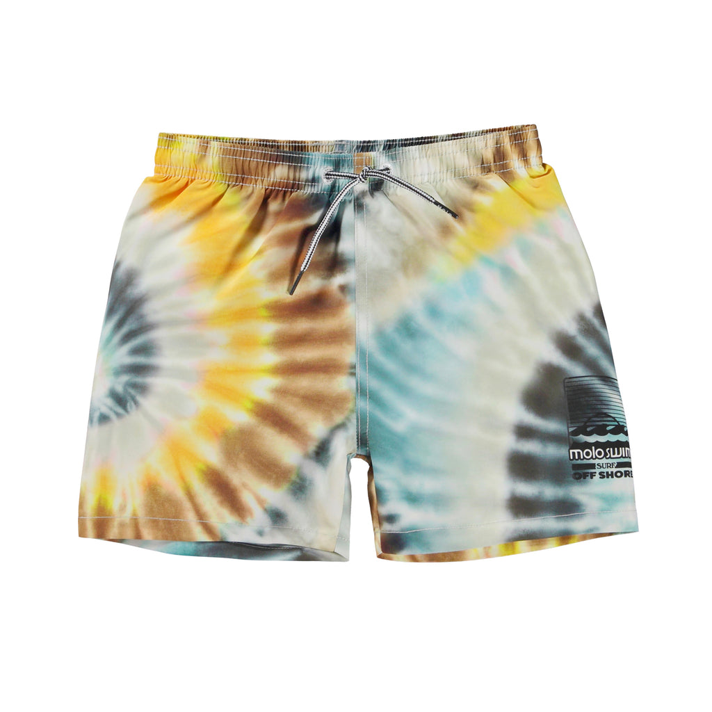 Molo Niko Swim Shorts - Tie Dye Spin