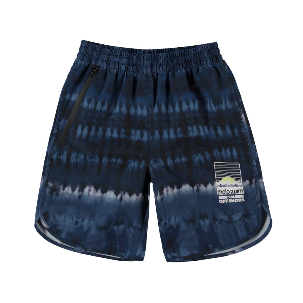 Molo Nox Swim Shorts - Indigo Tie Dye