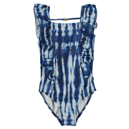 Molo Nathalie Swimsuit - Tie Dye Vertical