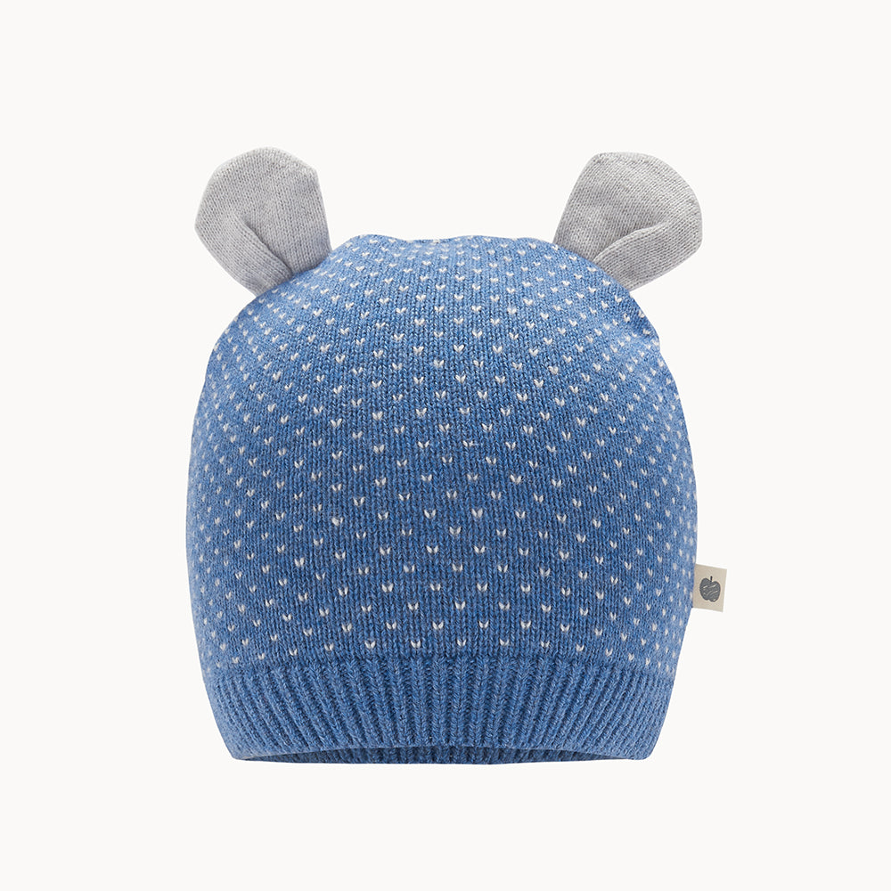 Bonnie Mob Acacia Knitted Hat With Ears - Blue