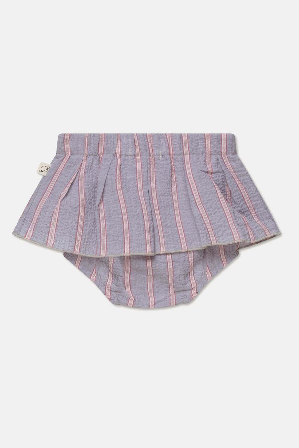 My Little Cozmo Alice Baby Bloomers - Seersucker Stripes