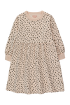 Tiny Cottons Animal Print Dress - Nude/Deep Yellow