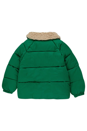 Tiny Cottons Solid Padded Jacket - Grass Green