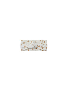 Quincy Mae Knotted Headband - Daisy Confetti