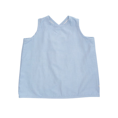 Bacabuche Cross Back Tank - Denim