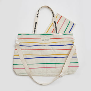 Bobo Choses Color Stripes Baby Changing Bag