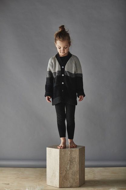 Bacabuche Strata Kid Cardigan - Black