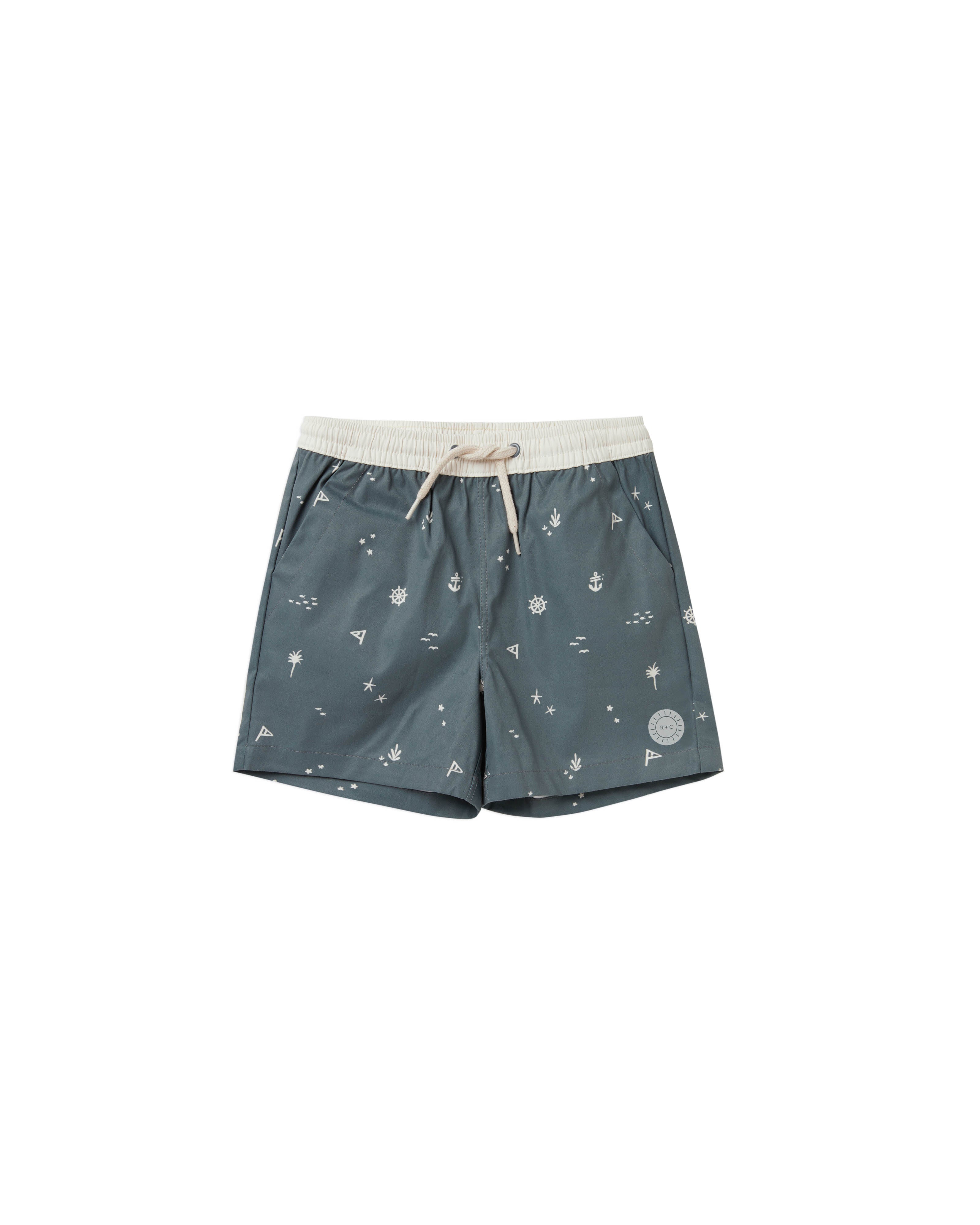 Rylee + Cru Boardshort - Nautical
