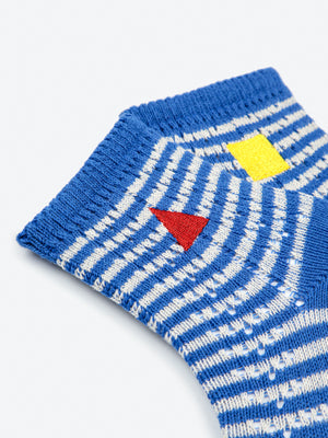 Bobo Choses Blue Stripes All Over Socks