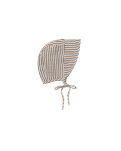 Rylee + Cru Brimmed Bonnet - Nautical Stripe