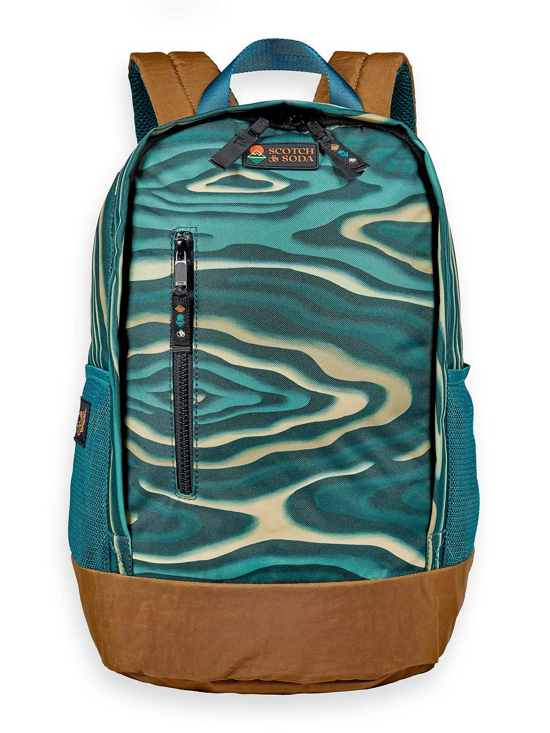 Scotch &amp; Soda Boys Allover Printed Backpack - Green