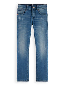 Scotch & Soda Boys Strummer Slim-Fit Jeans - Blue