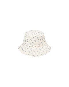 Rylee + Cru Bucket Hat - Blue Ditsy