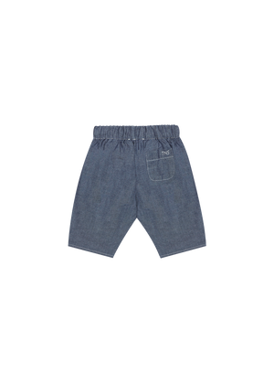 The New Society Chambre Baby Pant - Blue Chambre