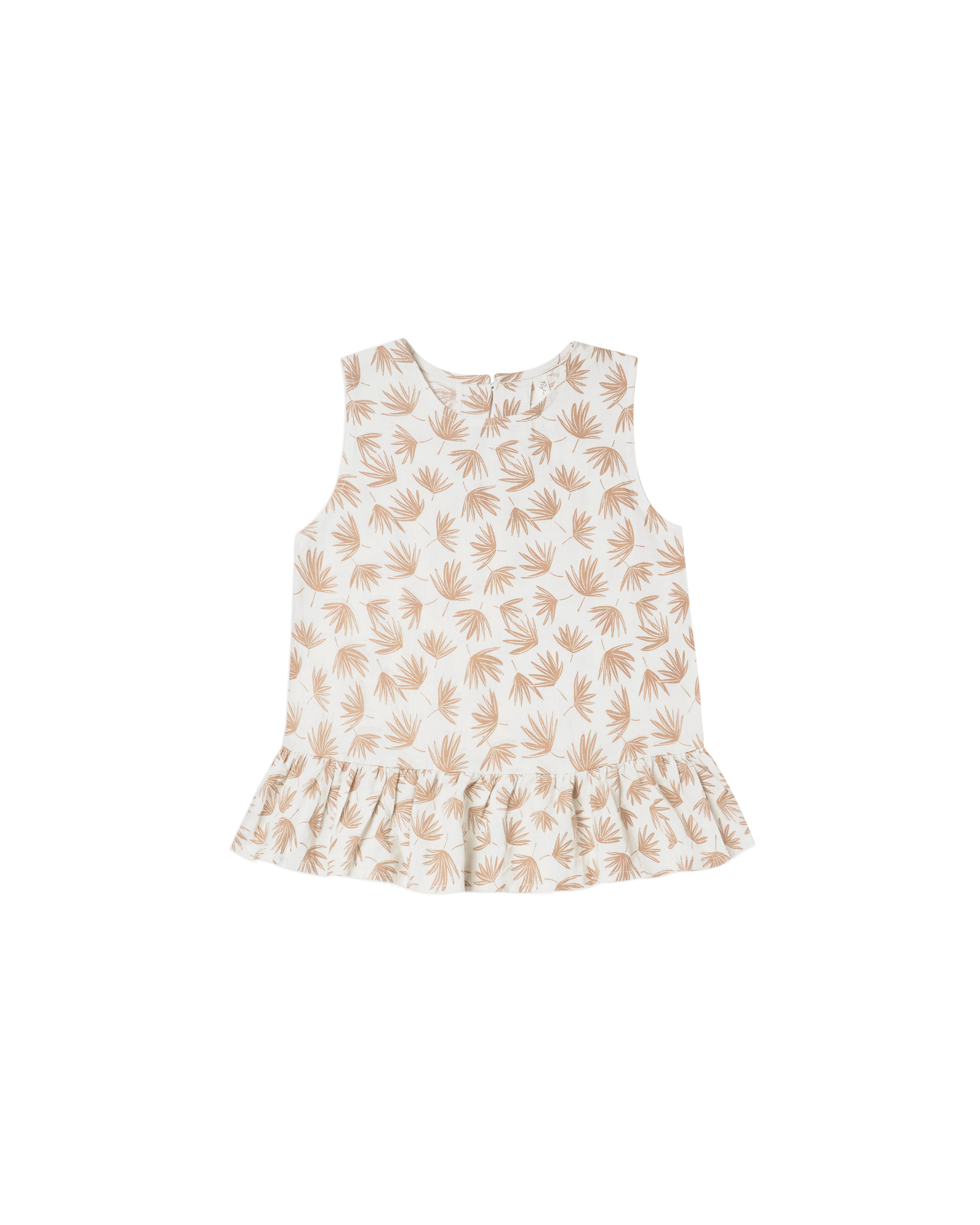 Rylee + Cru Carrie Blouse - Palm
