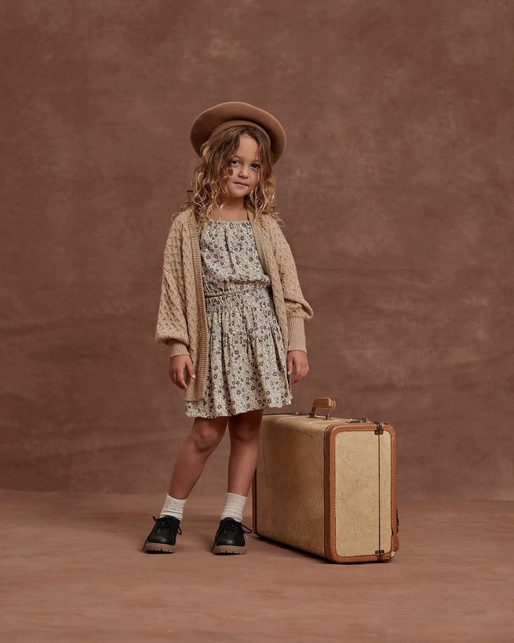 Rylee + Cru Sparrow Skirt - Autumn Floral