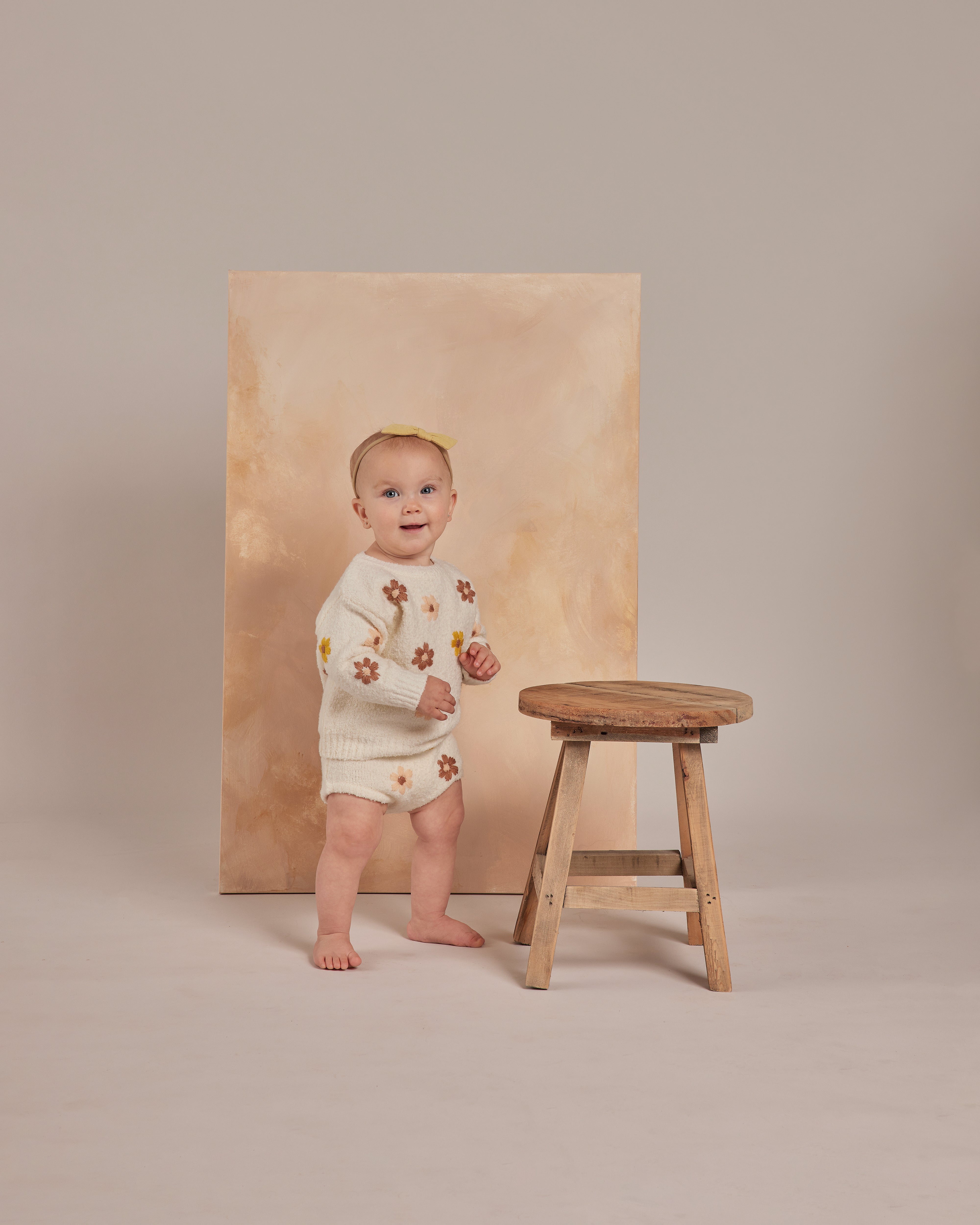 Rylee + Cru Knit Bloomer - Flowers