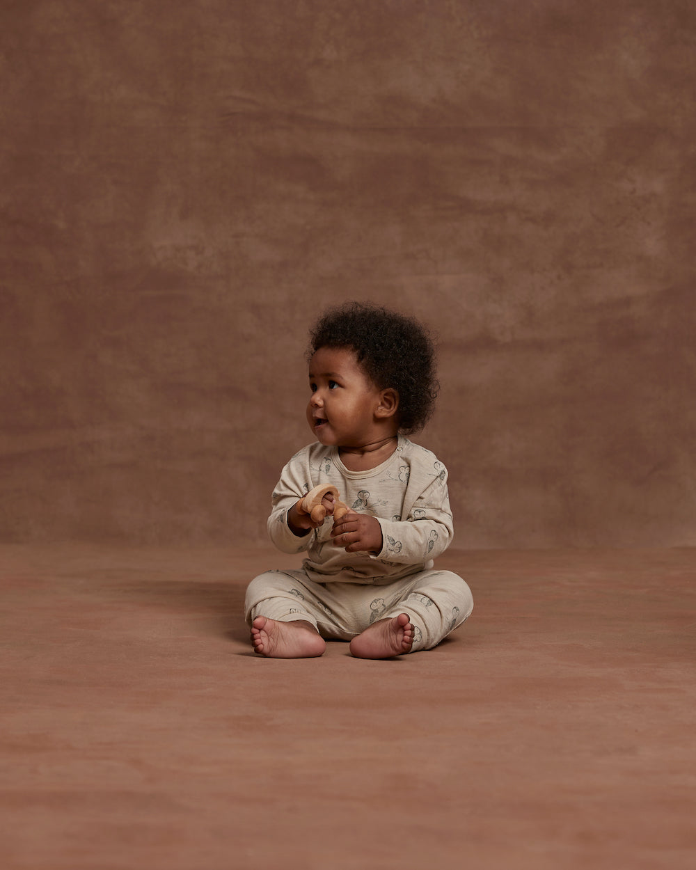 Rylee + Cru Slouch Pant - Owls