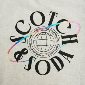 Scotch Shrunk Boys Long Sleeve Artwork T-Shirt - Ecru