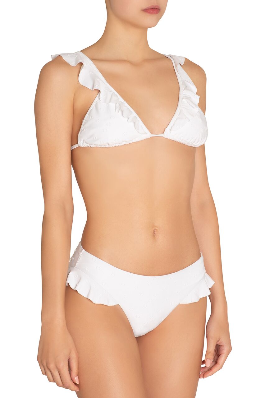 Eberjey Bianca Grayson Bikini Top - White