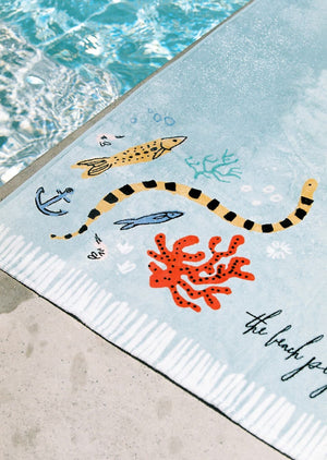 The Beach People Buccaneer Kids Beach Towel