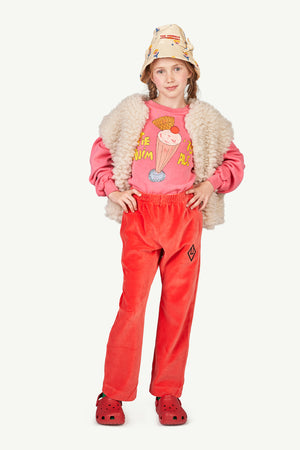 The Animals Observatory Bear Kids Sweatshirt - Pink