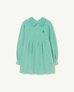 The Animals Observatory Mouse Kids Dress - Turquoise