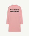 The Animals Observatory Dragon Kids Dress - Pink