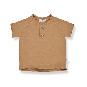 1+ in the Family Fel Short Sleeve T-Shirt - Biscuit