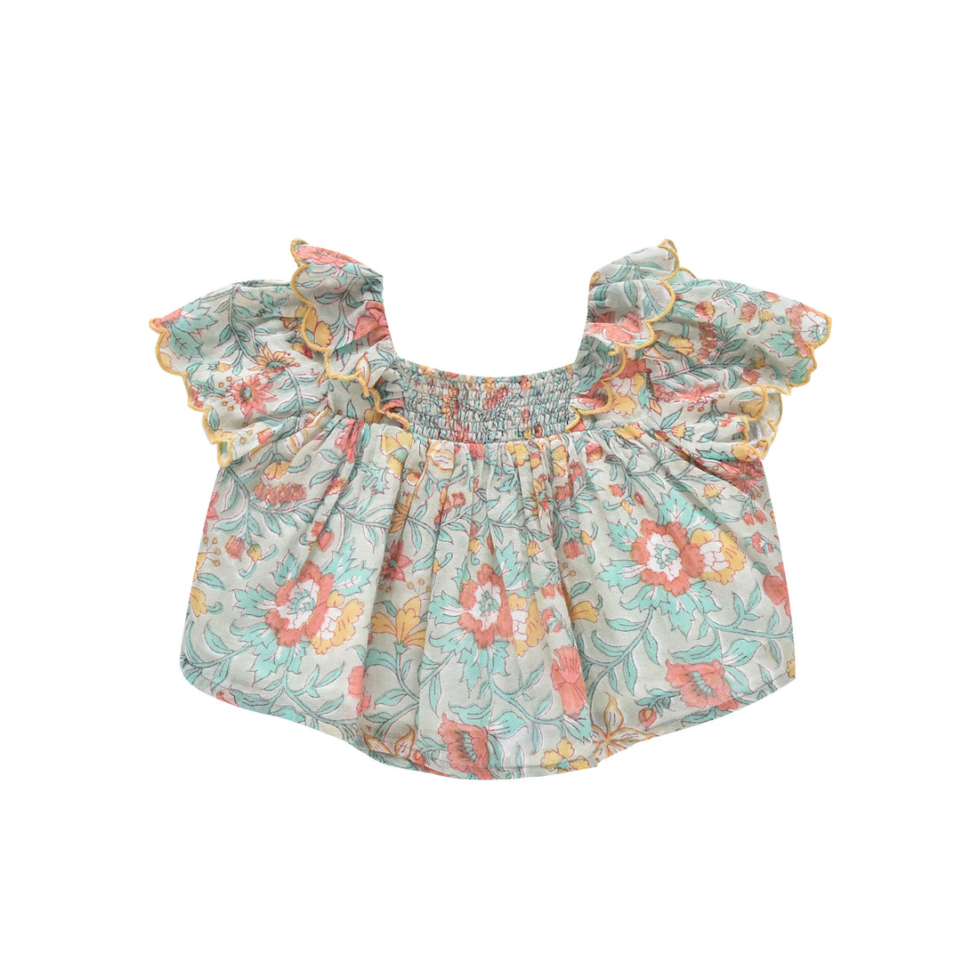 Louise Misha Lilou Blouse - Water Flowers