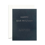 Smitten on Paper Greeting Card - Classic Bar Mitzvah