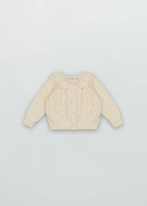 The New Society Genoveva Cardigan - Vanila