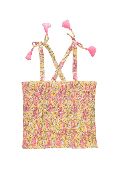 Louise Misha Malika Top - Lemon Patchouli Spring