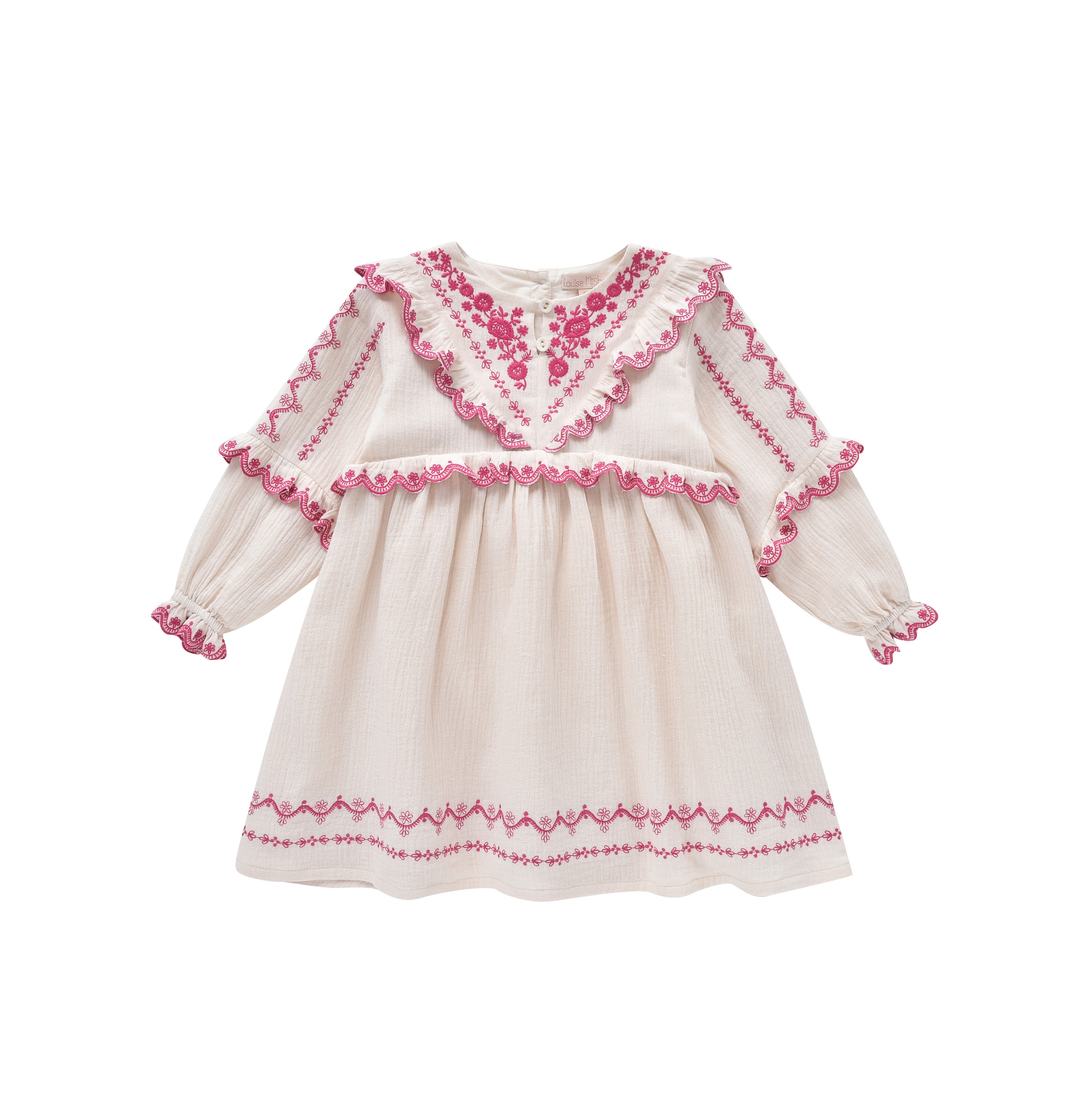 Louise Misha Dress Giena - Cream