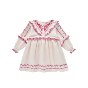 Louise Misha Dress Giena - Cream