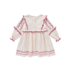 Louise Misha Dress Giena - Cream