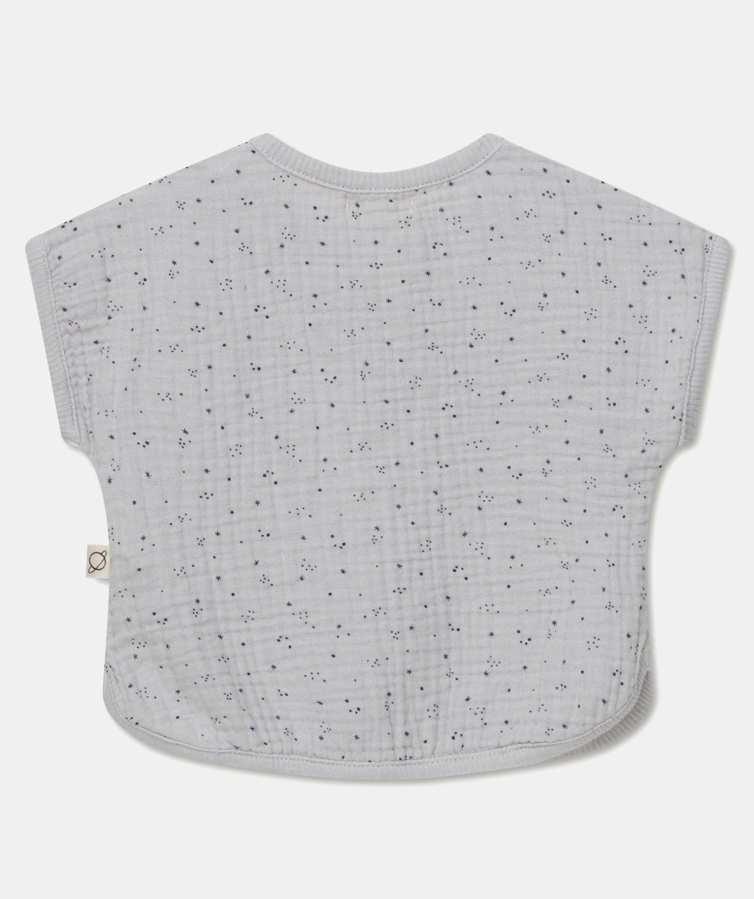 My Little Cozmo Grey Baby Top - Soft Grey