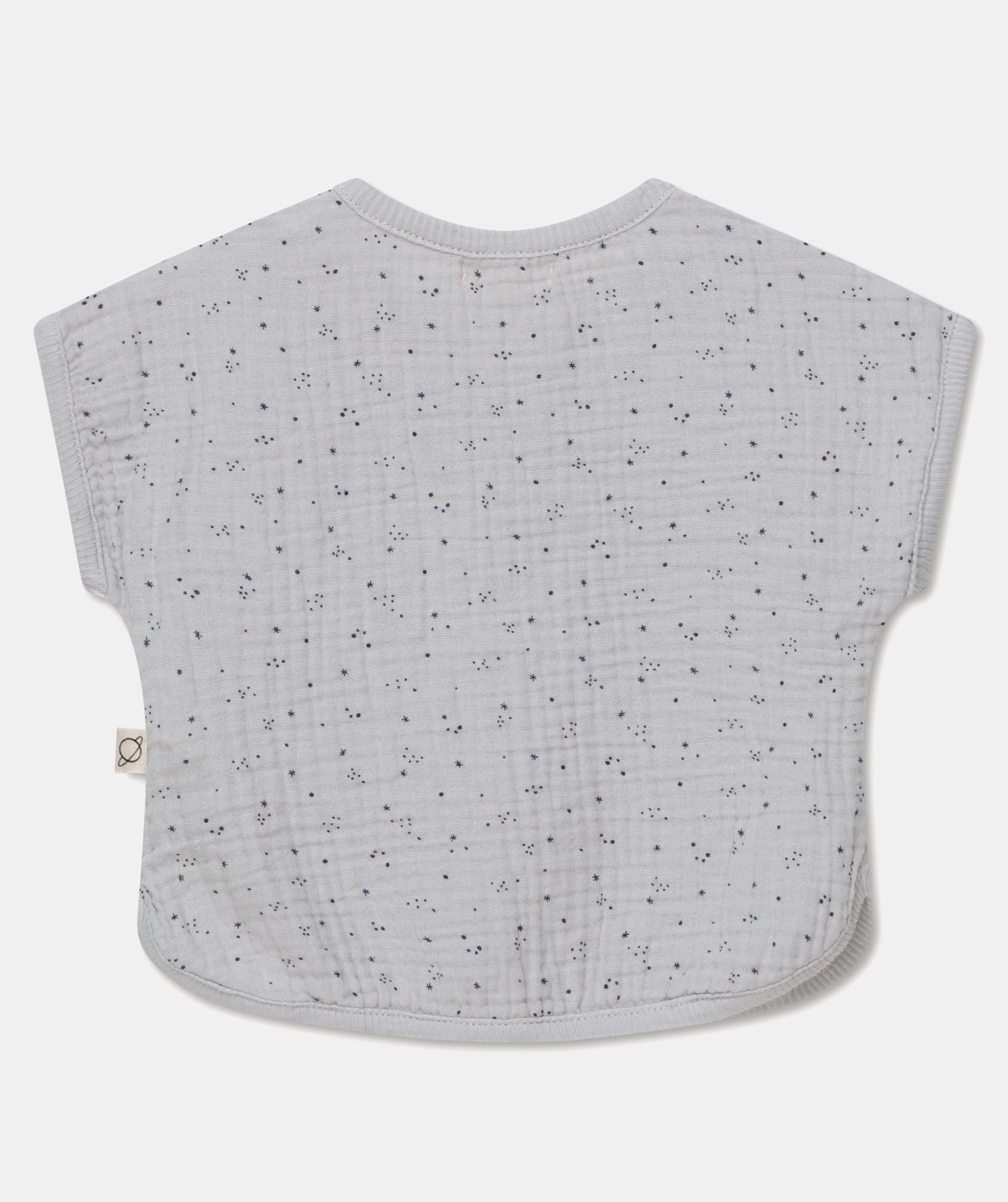 My Little Cozmo Grey Baby Top - Soft Grey