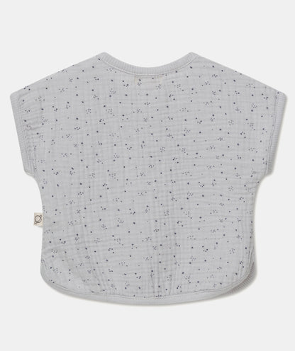 My Little Cozmo Grey Baby Top - Soft Grey