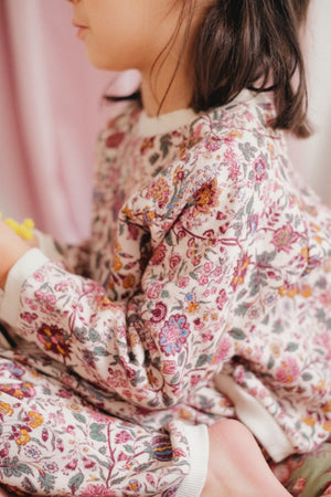 Louise Misha Sweatshirt Kyra - Cream Savage Garden