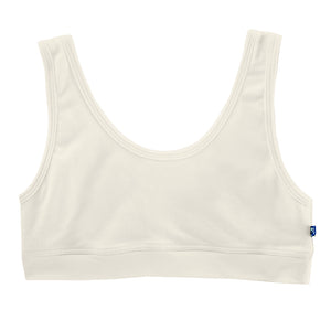 Kickee Pants Luxe Sports Bra - Natural