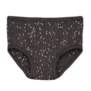 Kickee Pants Print Girl's Underwear - Midnight Constellations