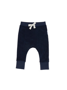 Huxbaby Terry Play Pant - Midnight