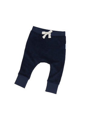 Huxbaby Terry Play Pant - Midnight
