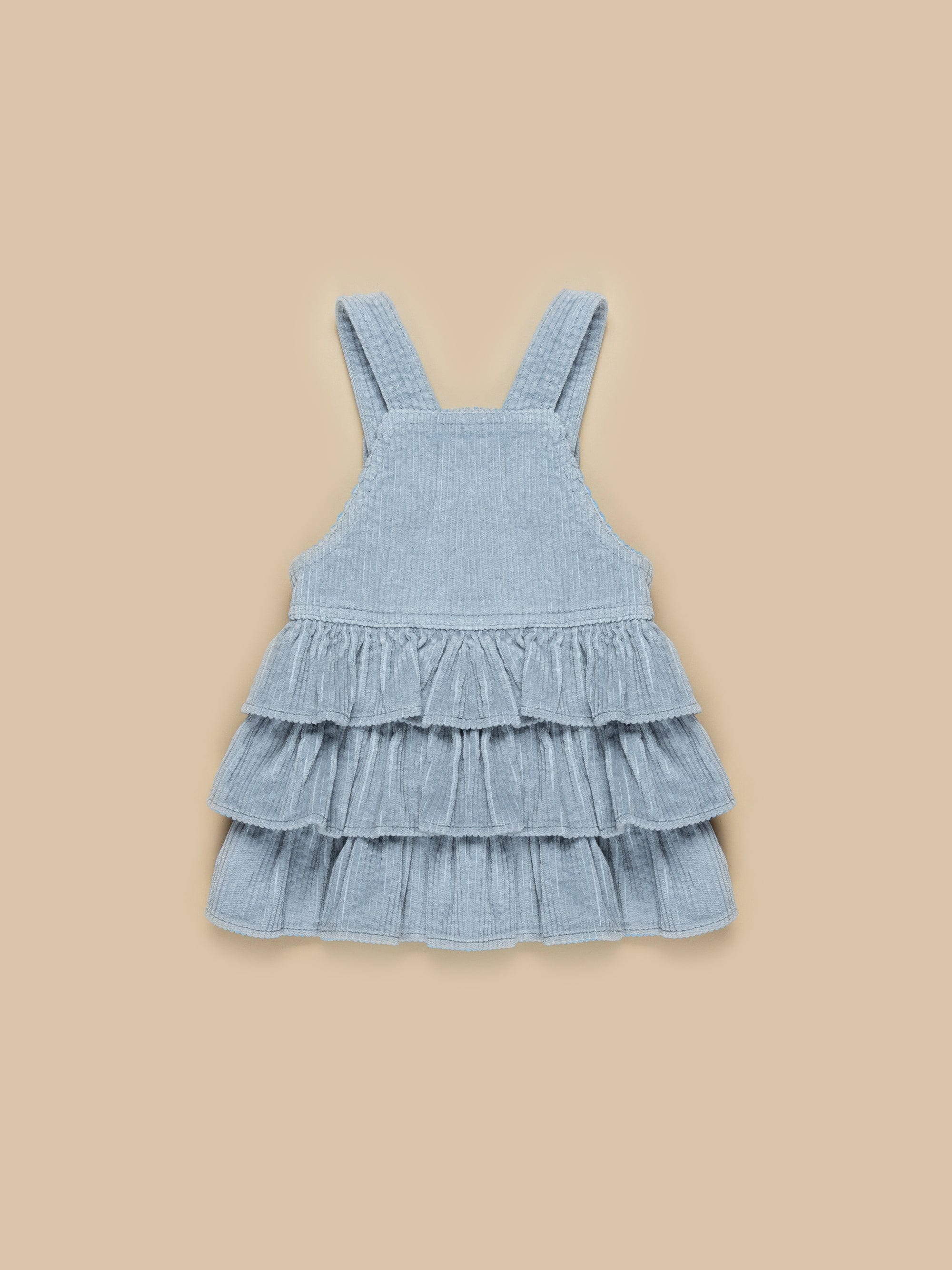 Huxbaby Cord Pinafore - Dusty Blue