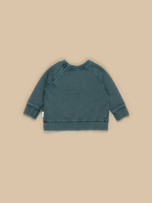 Huxbaby Retro Dino Sweatshirt - Spruce