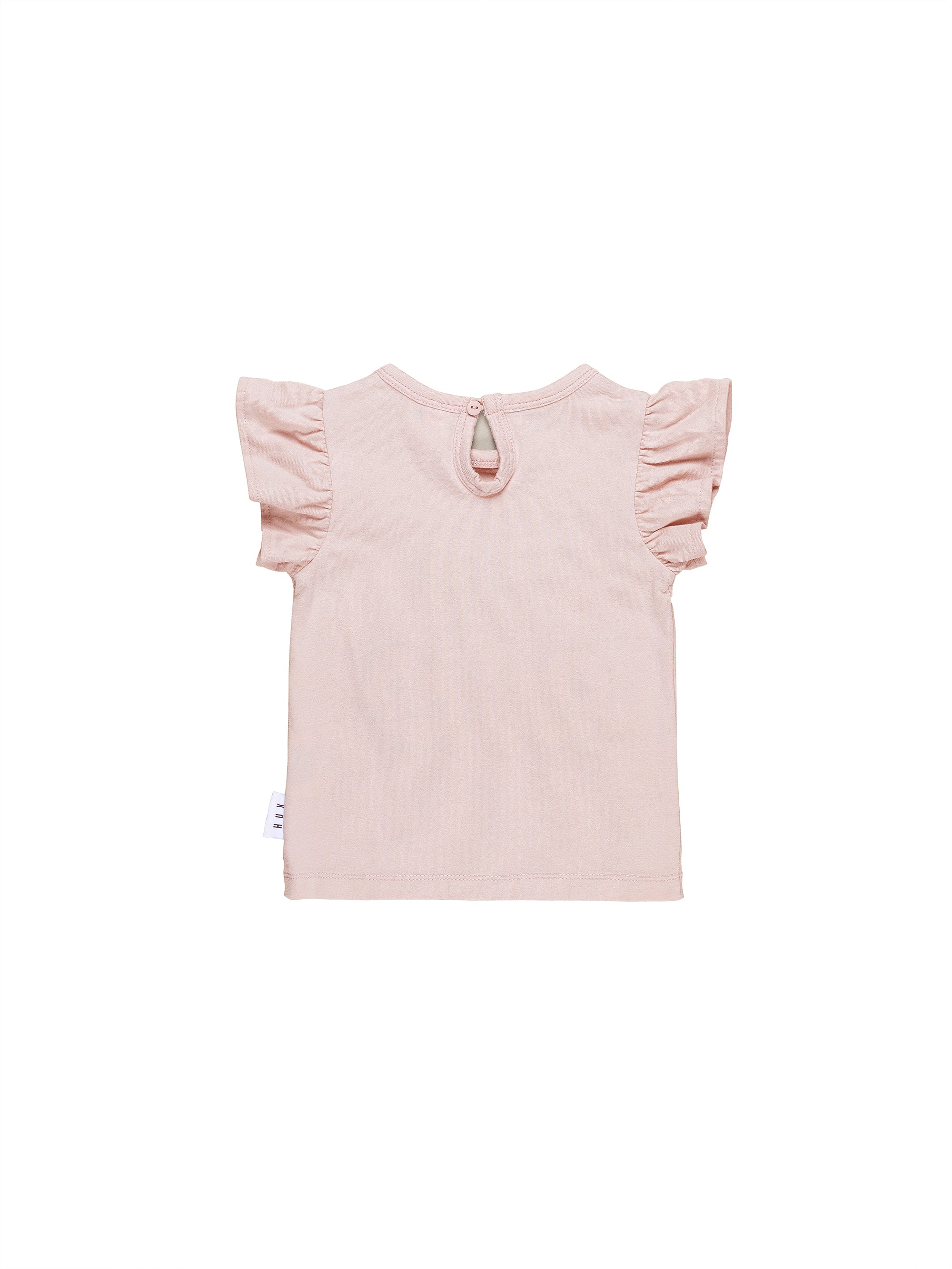 Huxbaby Cherry Hearts Frill T-Shirt