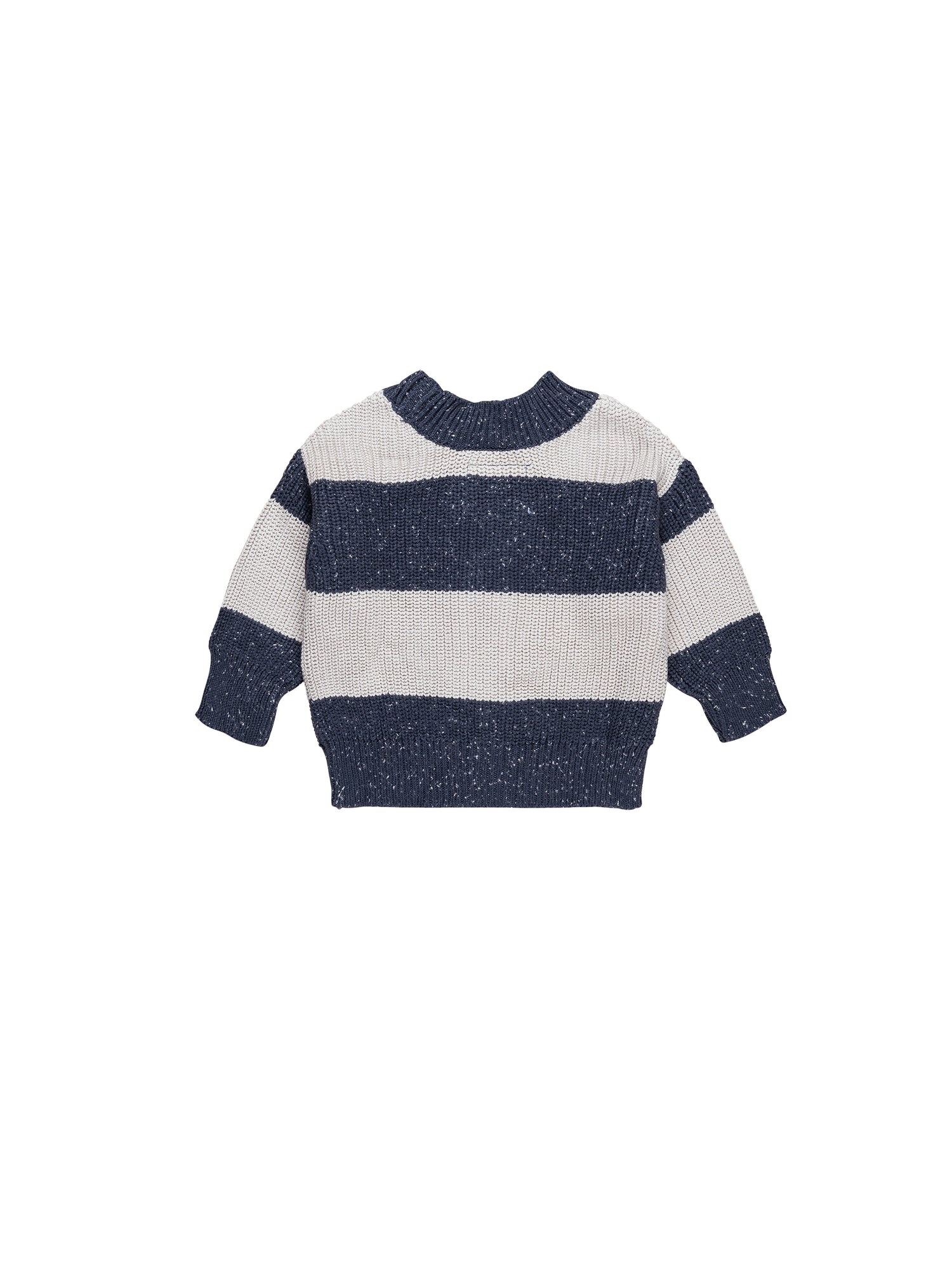 Huxbaby Ink Stripe Knit Cardigan