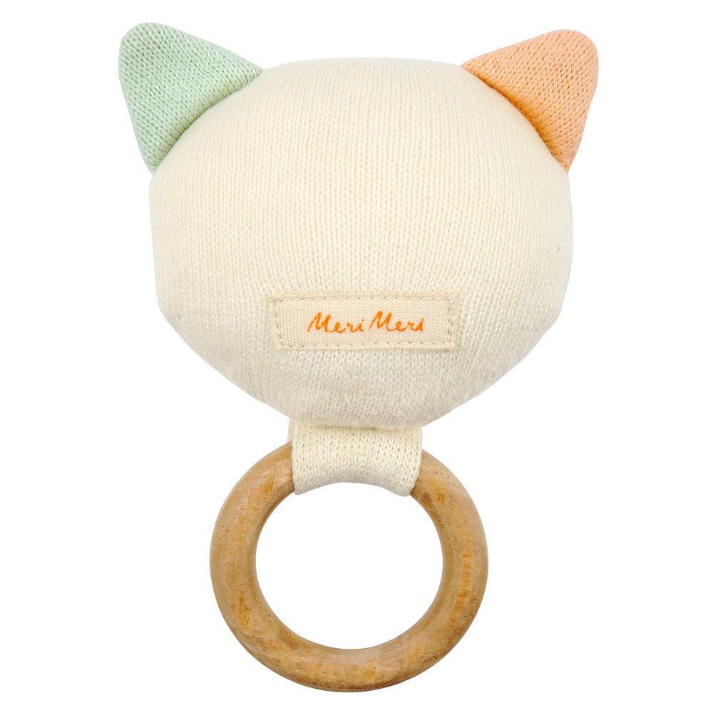 Meri Meri Cat Baby Rattle